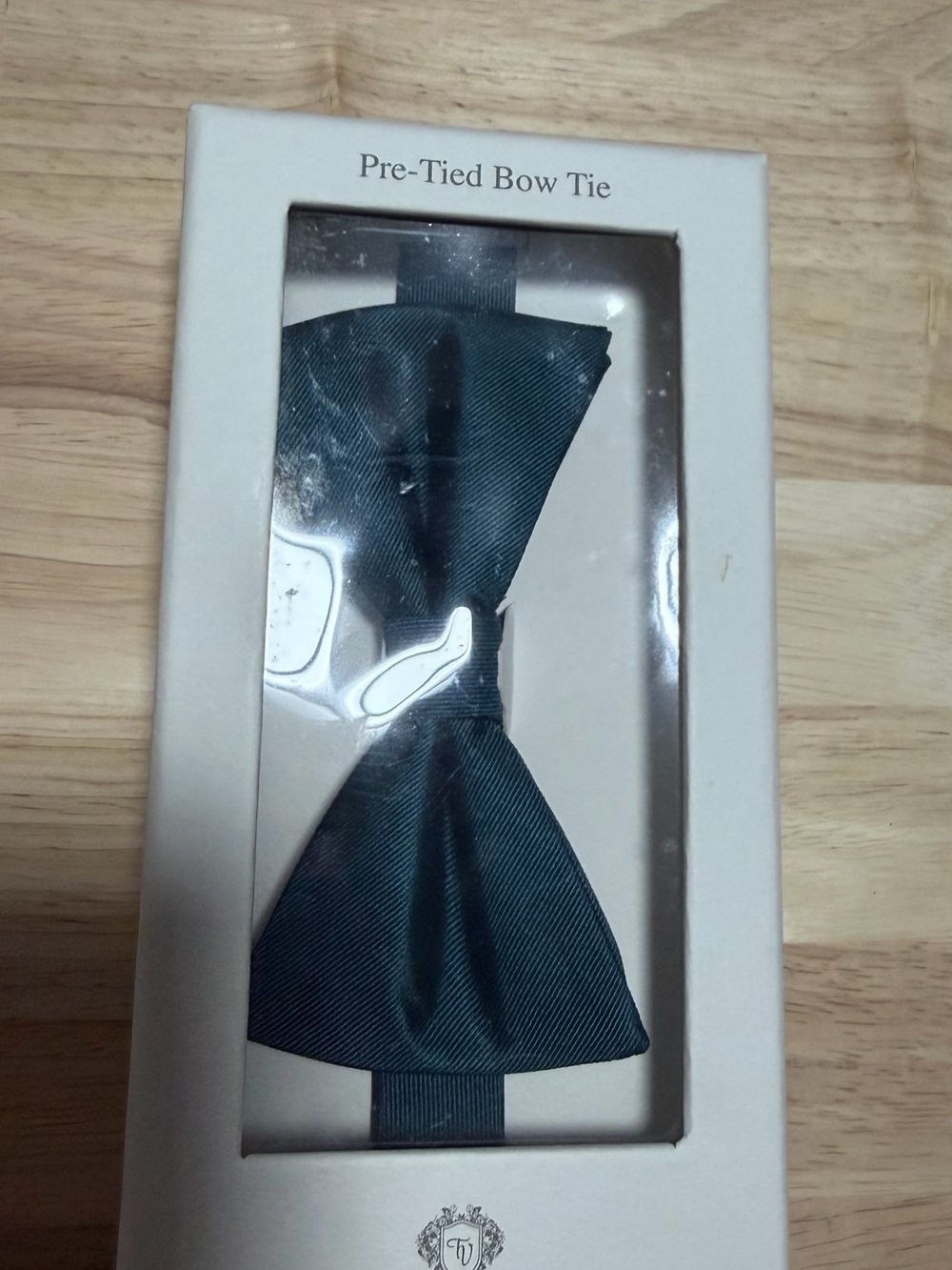 Tre Vero Kids Pre-Tied Bow Tie in Dark Teal